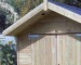 SHEDS - Front roof overhang - 1ft canopy
