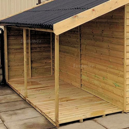 SHEDS xx - Log stores - 4ft wide
