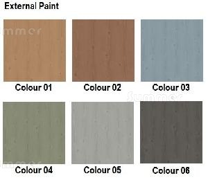 SHEDS xx - Paint finish - Full colour chart