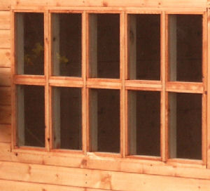 SHEDS xx - Georgian glazing