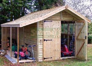 SHEDS xx - Design Options - log store positions