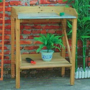 SHEDS xx - Wooden potting tables