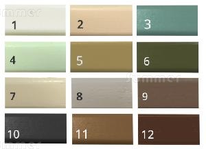 SHEDS xx - Paint finish - Full colour chart