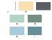 SHEDS - Paint finish - Full colour chart