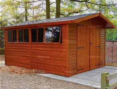 Malvern Stanford Shed - 8ft, 10ft, 12ft Wide Malvern Stanford Shed - 8ft, 10ft, 12ft Wide