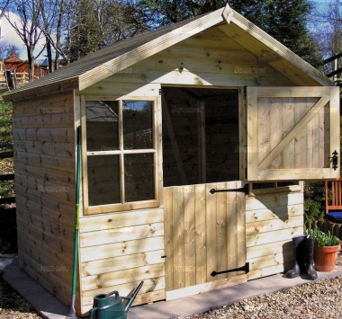 Malvern Ludlow Apex Shed - All T and G Malvern Ludlow Apex Shed - All T and G