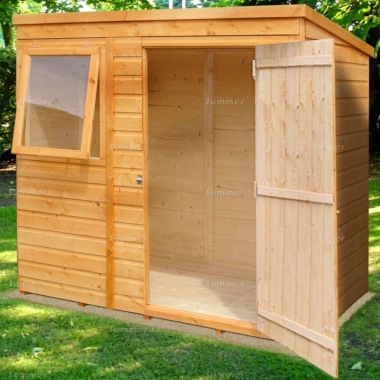Shire Pent Shed - Shiplap, T and G Floor, FSC® Certified