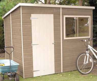 Shire Pent Shed - Shiplap, FSC® Certified Shire Pent Shed - Shiplap, FSC® Certified