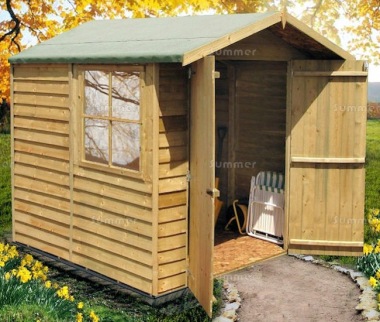 Shire Pressure Treated Overlap Shed - FSC® Certified