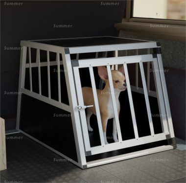 Dog Crate 616 - Aluminium Frame, Angled Sides