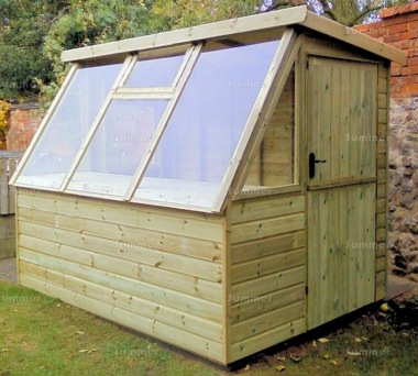 Pressure Treated Potting Shed 685 - Thicker Boards, All T & G, Fitted Free