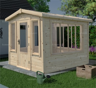 Pressure Treated Potting Shed 690 - Thicker Boards, Fully Glazed Roof, Fitted Free