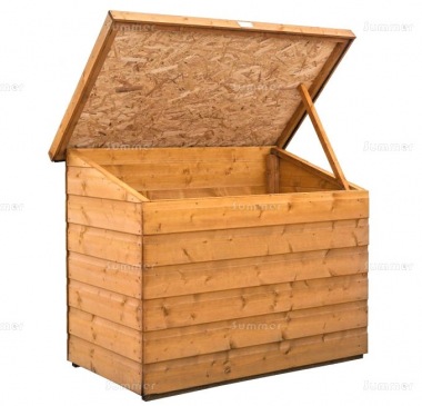 Rowlinson Shiplap Patio Chest - Hinged Lid, FSC® Certified Rowlinson Shiplap Patio Chest - Hinged Lid, FSC® Certified