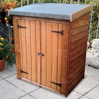 Overlap Pent Roof Small Storage Shed 153