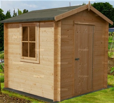 Shire Danbury Log Cabin Shed - FSC® Certified Shire Danbury Log Cabin Shed - FSC® Certified