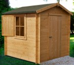 Shire Camelot Log Cabin Shed - FSCĀ® Certified Shire Camelot Log Cabin Shed - FSCĀ® Certified