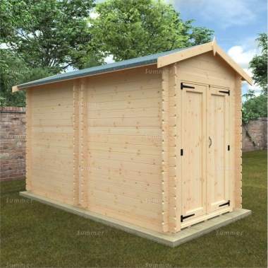 Cabin Shed 220 - 19mm Logs, Fast Delivery