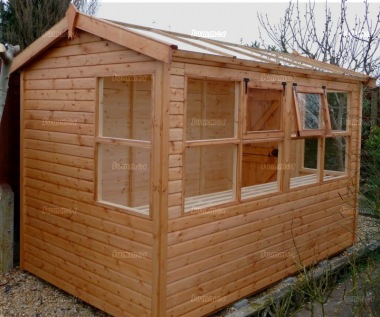 Potting Shed 19 - 2x2 Framing, All T and G, Fitted Free