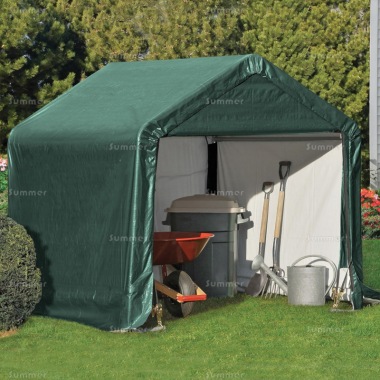 Rowlinson Shelterlogic Shed In A Box - Steel Frame, Triple Layer Cover