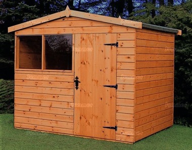 Shiplap Reverse Apex Shed 577 - All T and G
