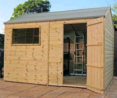 Pressure Treated Side Door Apex Shed 315 Pressure Treated Side Door Apex Shed 315