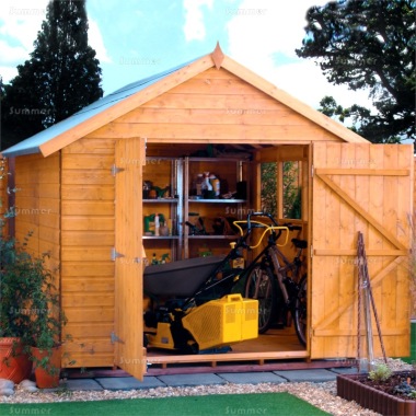 Rowlinson 8ft Premier Sheds - Double Door, FSC® Certified Rowlinson 8ft Premier Sheds - Double Door, FSC® Certified