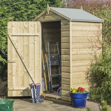 Rowlinson Oxford 4x3 Shed - Pressure Treated, FSC® Certified